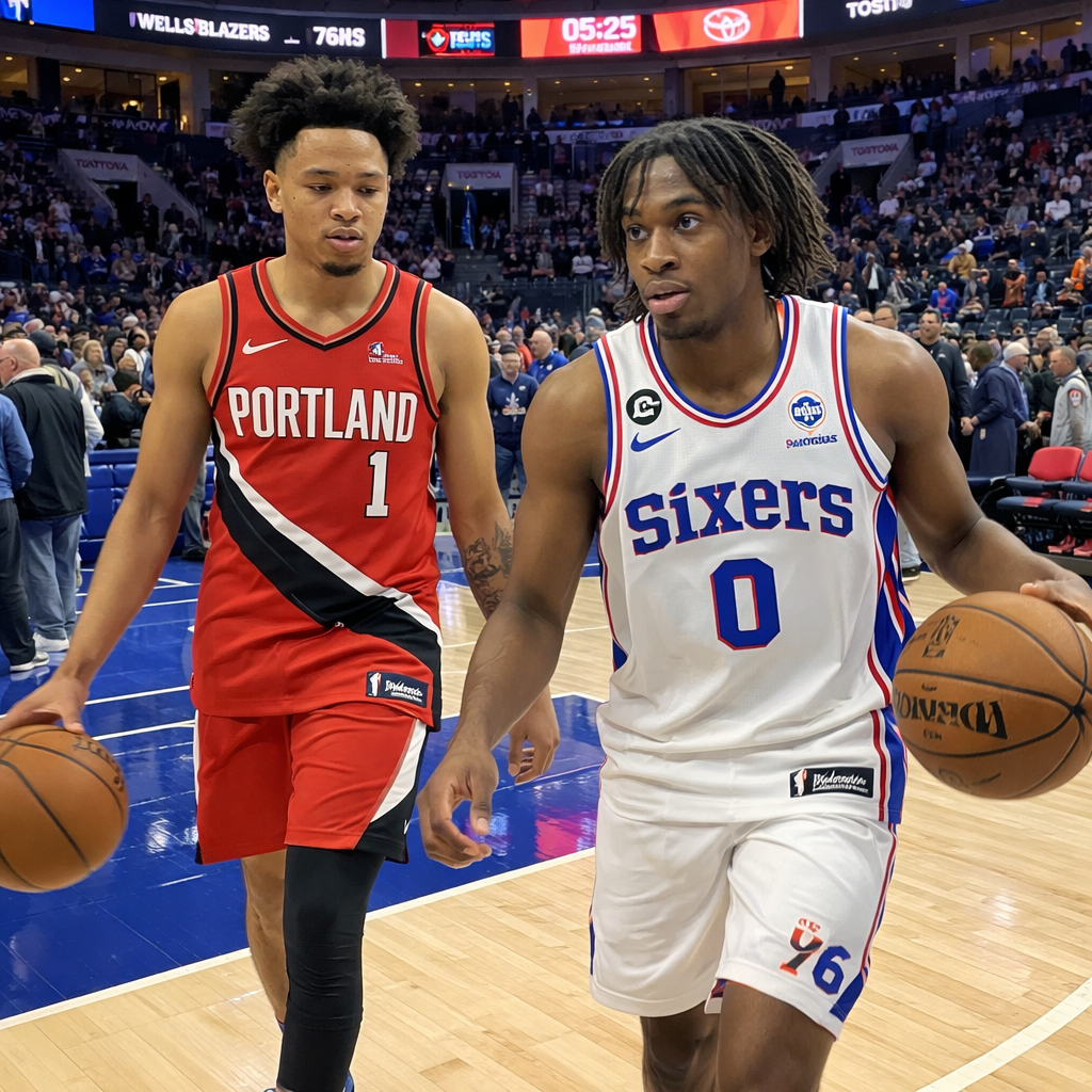 NBA Showdown: Blazers vs. 76ers – Key Matchup&nbsp;Insights
